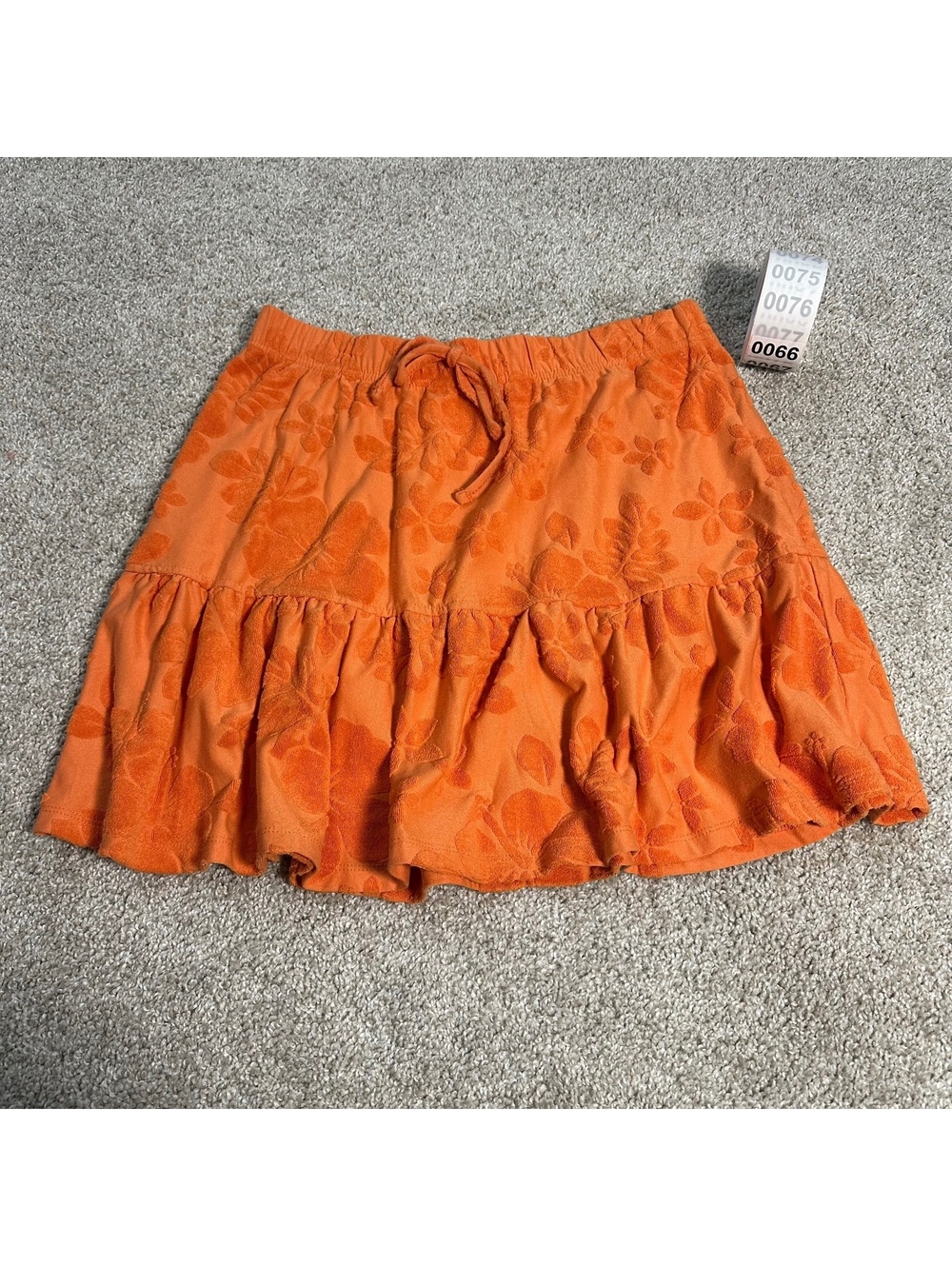 SO orange  skirt